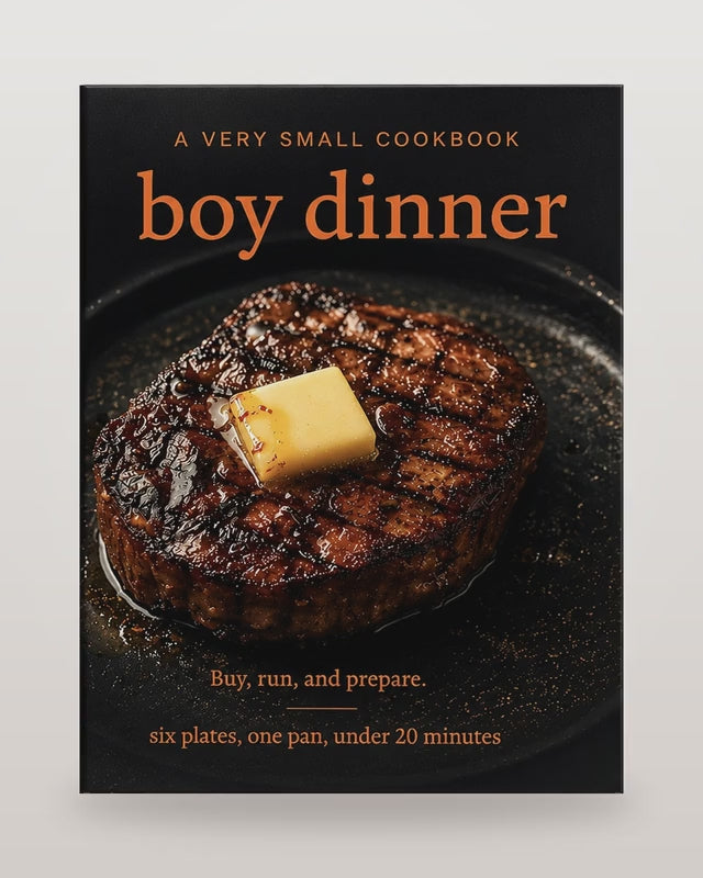 Boy Dinner — The Recipe Book (Digital Download)